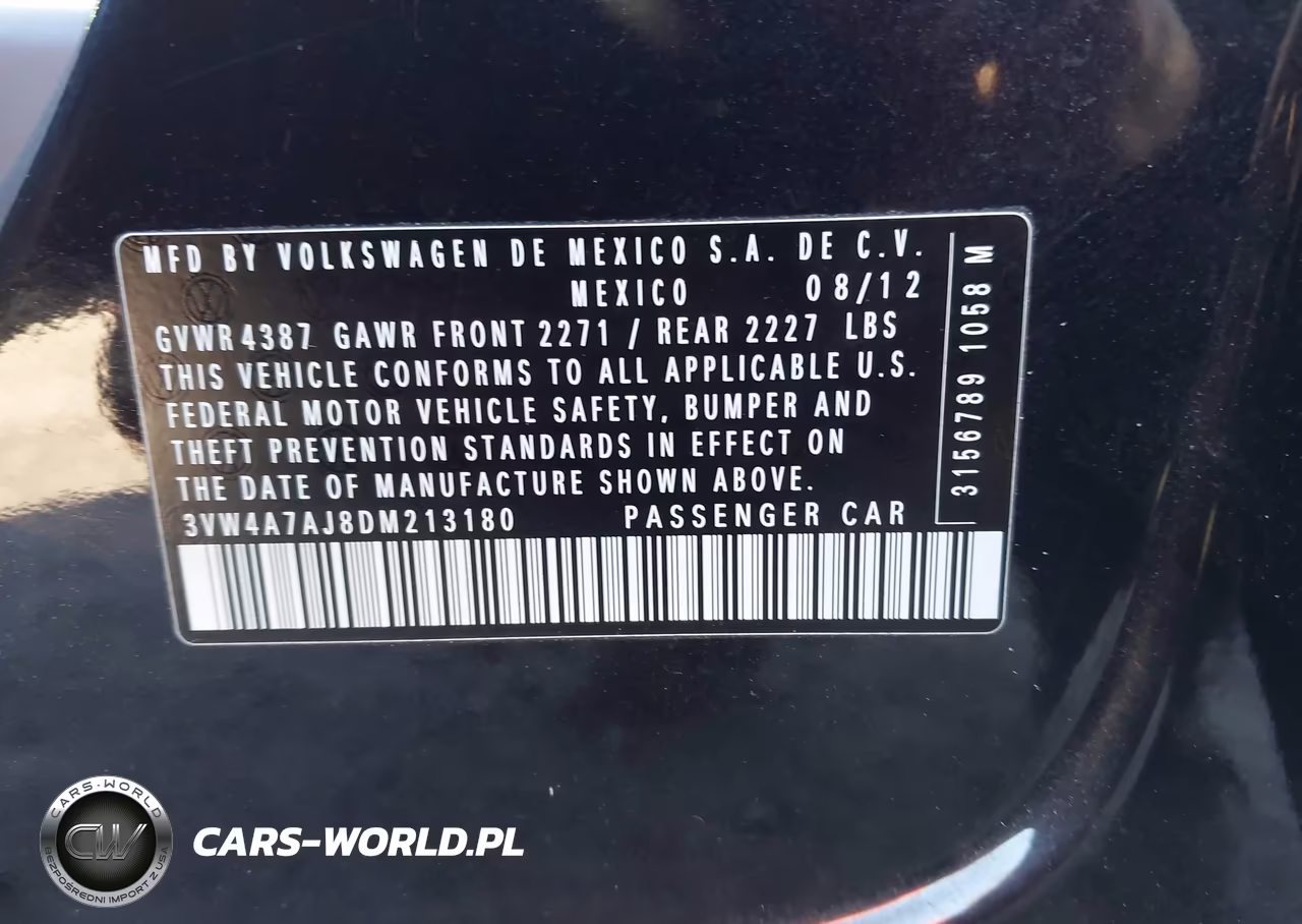 2013 Volkswagen Jetta Gli VIN:3VW4A7AJ8DM213180 - 9