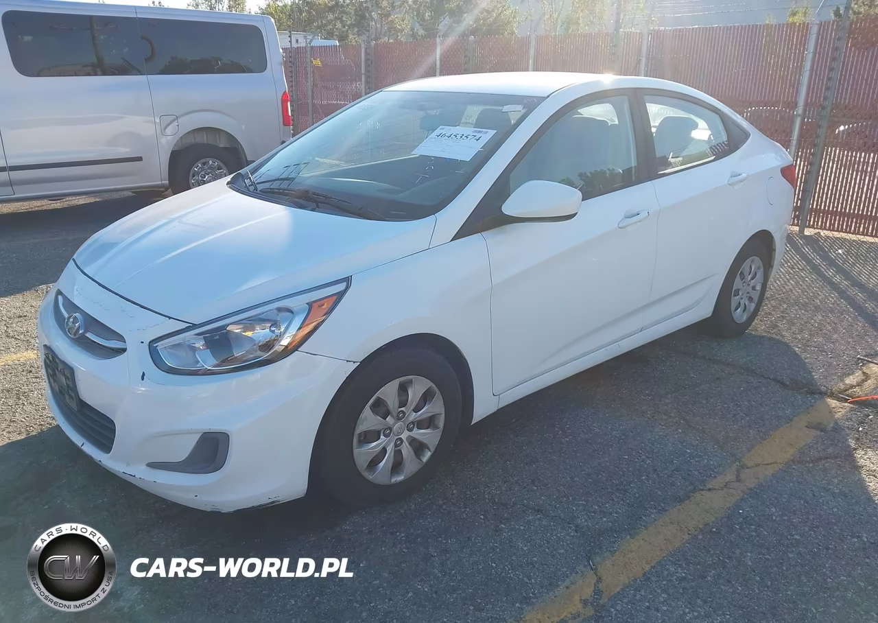 2017 Hyundai Accent Se VIN:KMHCT4AE6HU313608 - 2