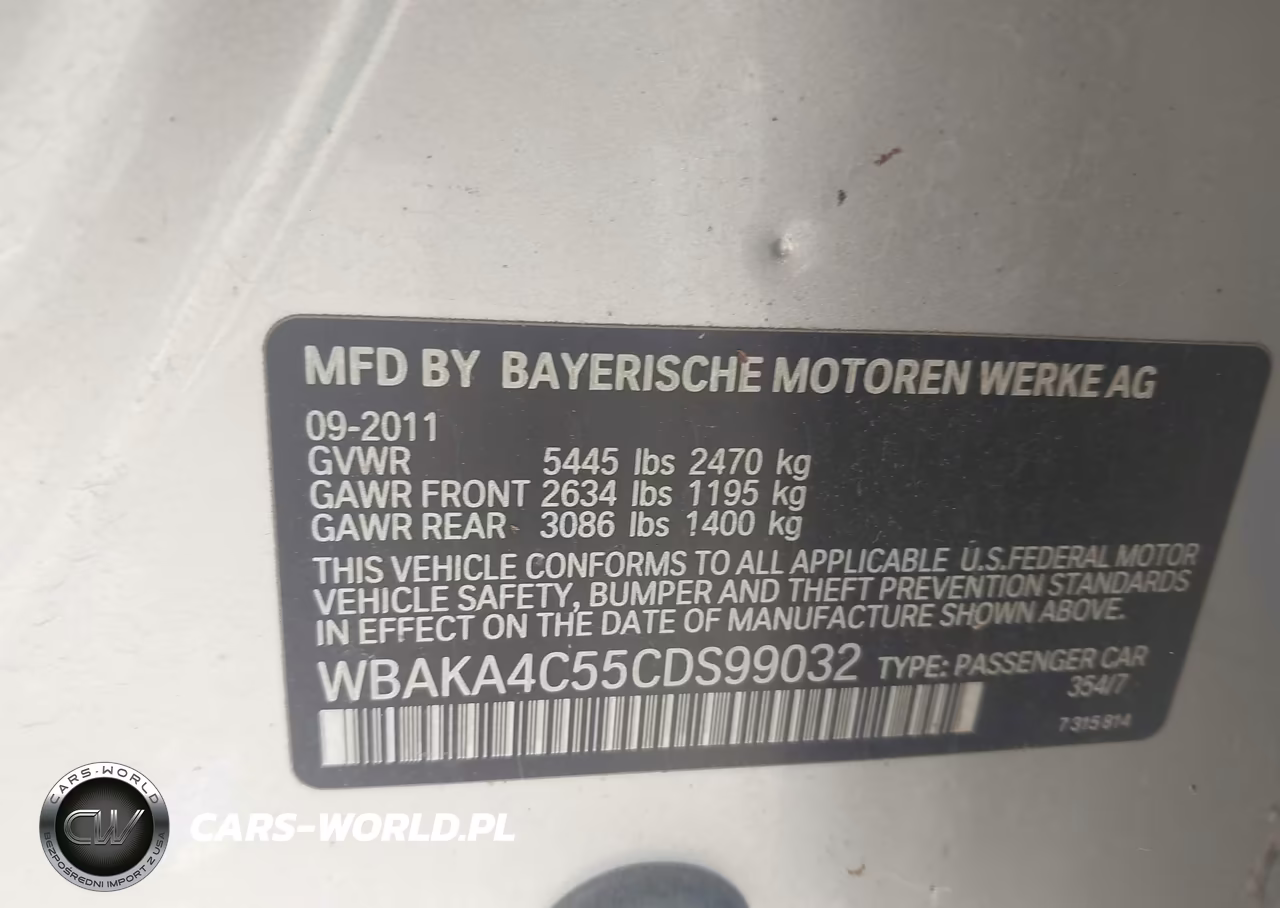 2012 BMW 740I VIN:WBAKA4C55CDS99032 - 9