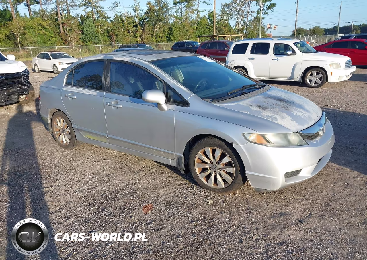 2010 Honda Civic Ex-L VIN:2HGFA1F93AH511350 - 1
