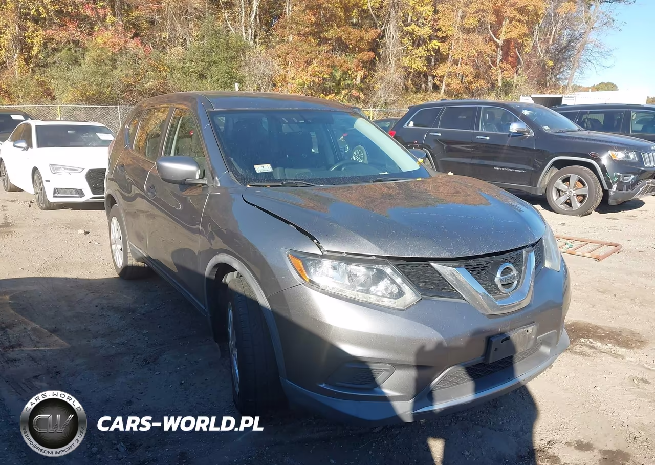2016 Nissan Rogue S VIN:KNMAT2MV3GP712940 - 1