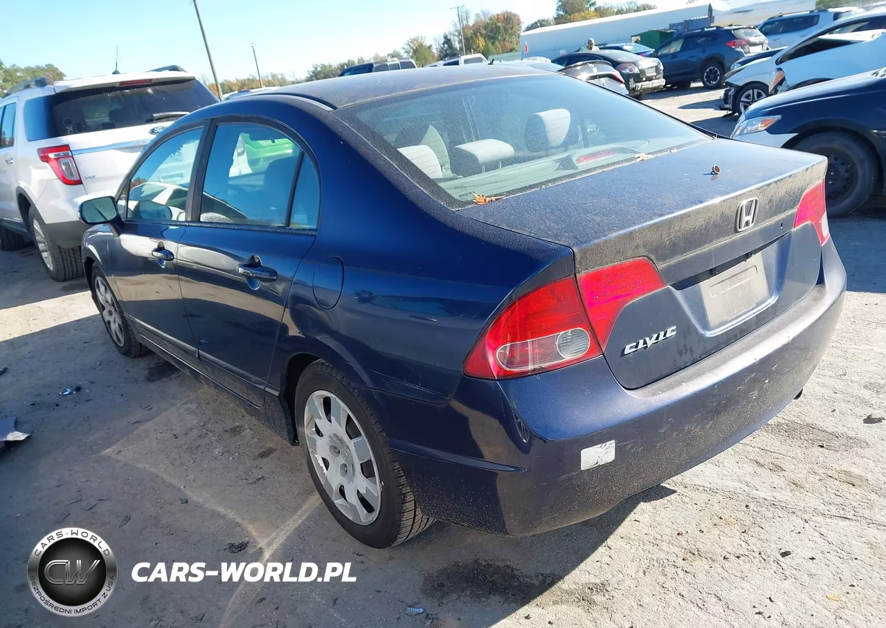 2008 Honda Civic Lx VIN:1HGFA16588L004700 - 3