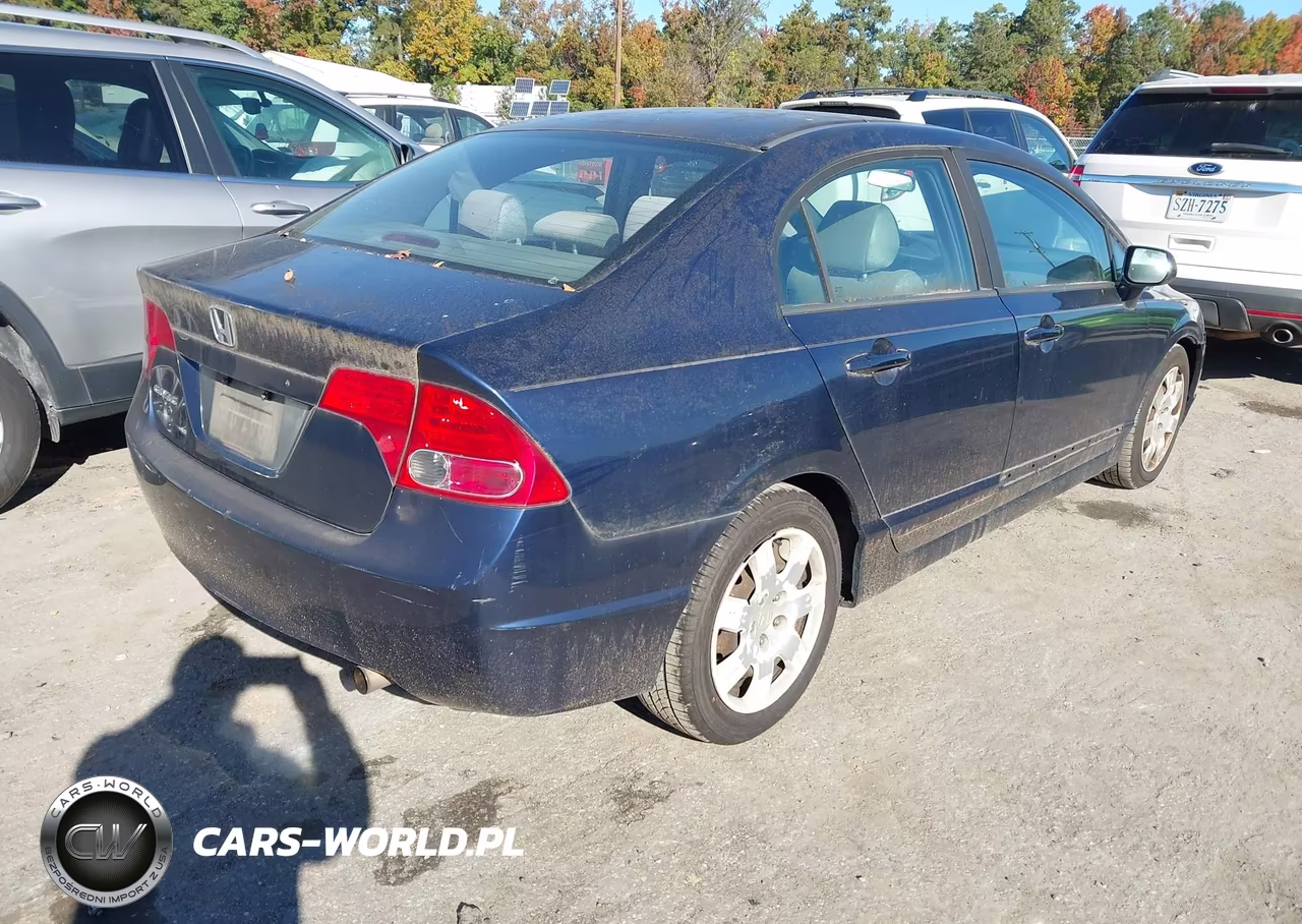 2008 Honda Civic Lx VIN:1HGFA16588L004700 - 4