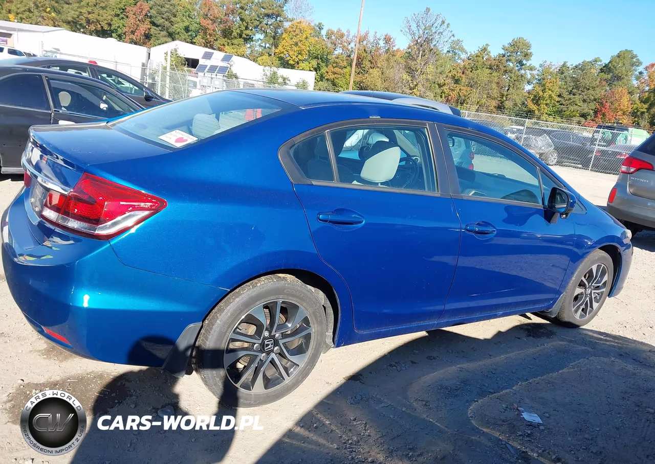 2015 Honda Civic Ex VIN:19XFB2F83FE003827 - 13
