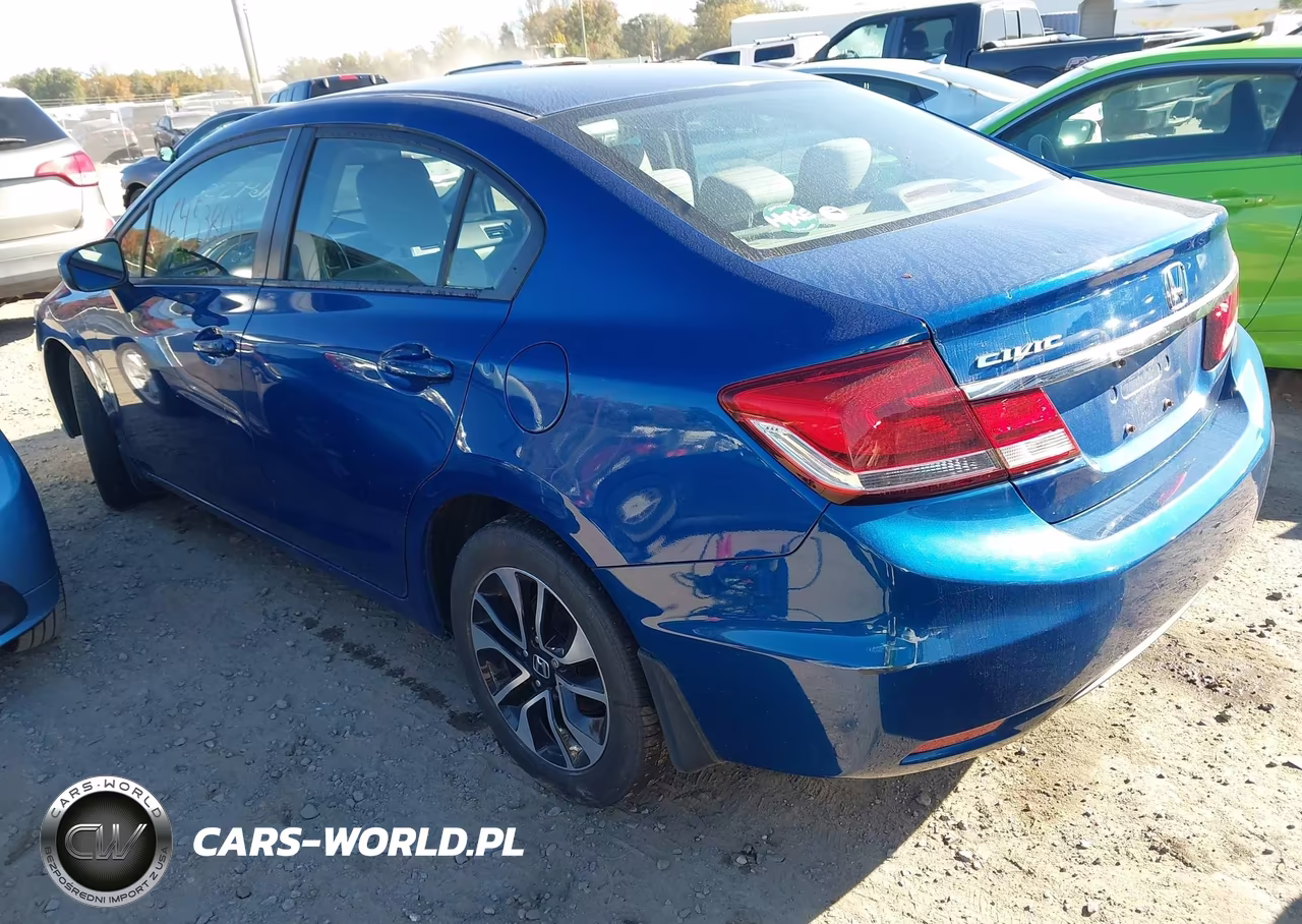 2015 Honda Civic Ex VIN:19XFB2F83FE003827 - 3