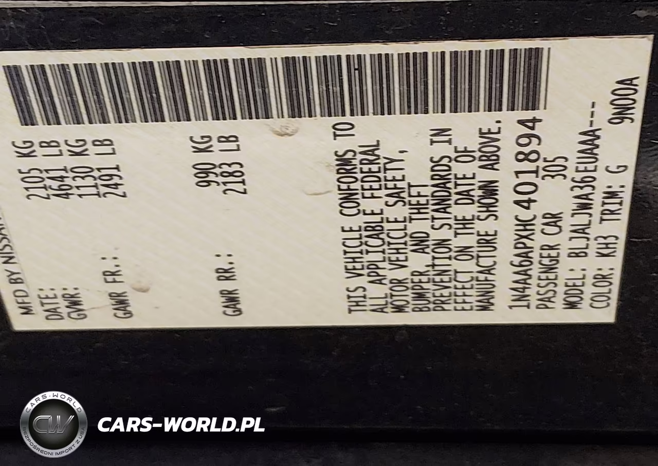 2017 Nissan Maxima 3.5 Sv VIN:1N4AA6APXHC401894 - 9