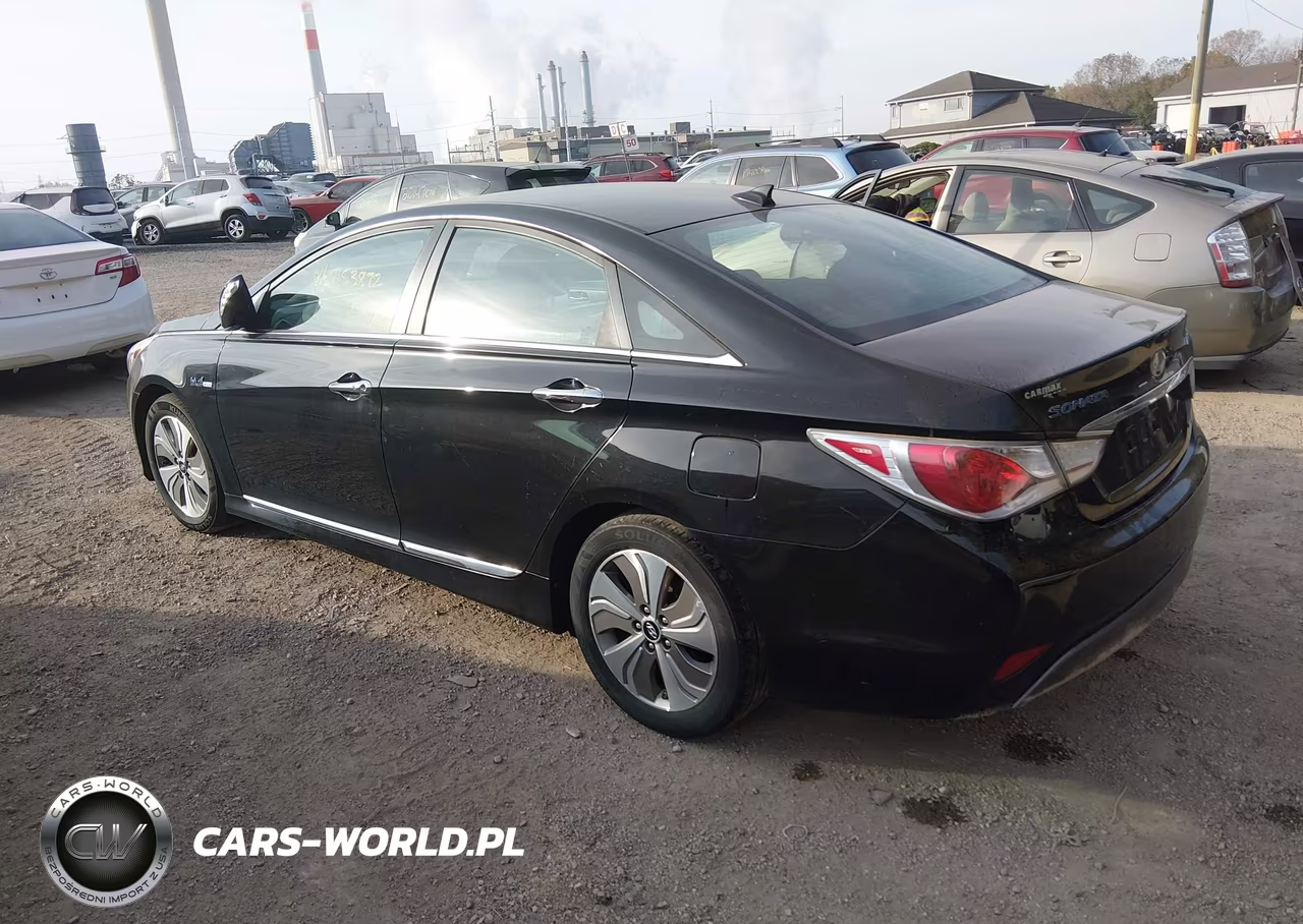 2013 Hyundai Sonata Hybrid Limited VIN:KMHEC4A42DA080449 - 3
