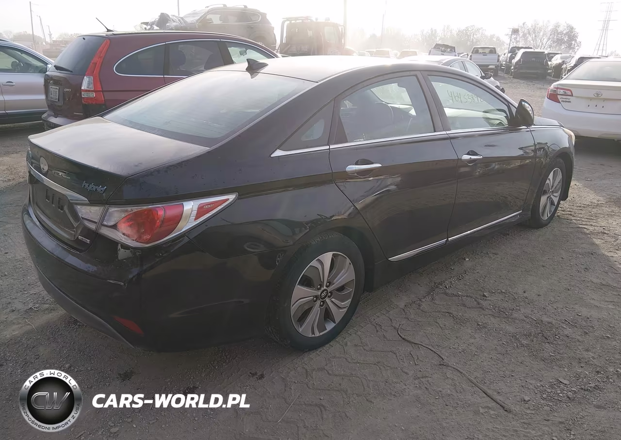 2013 Hyundai Sonata Hybrid Limited VIN:KMHEC4A42DA080449 - 4