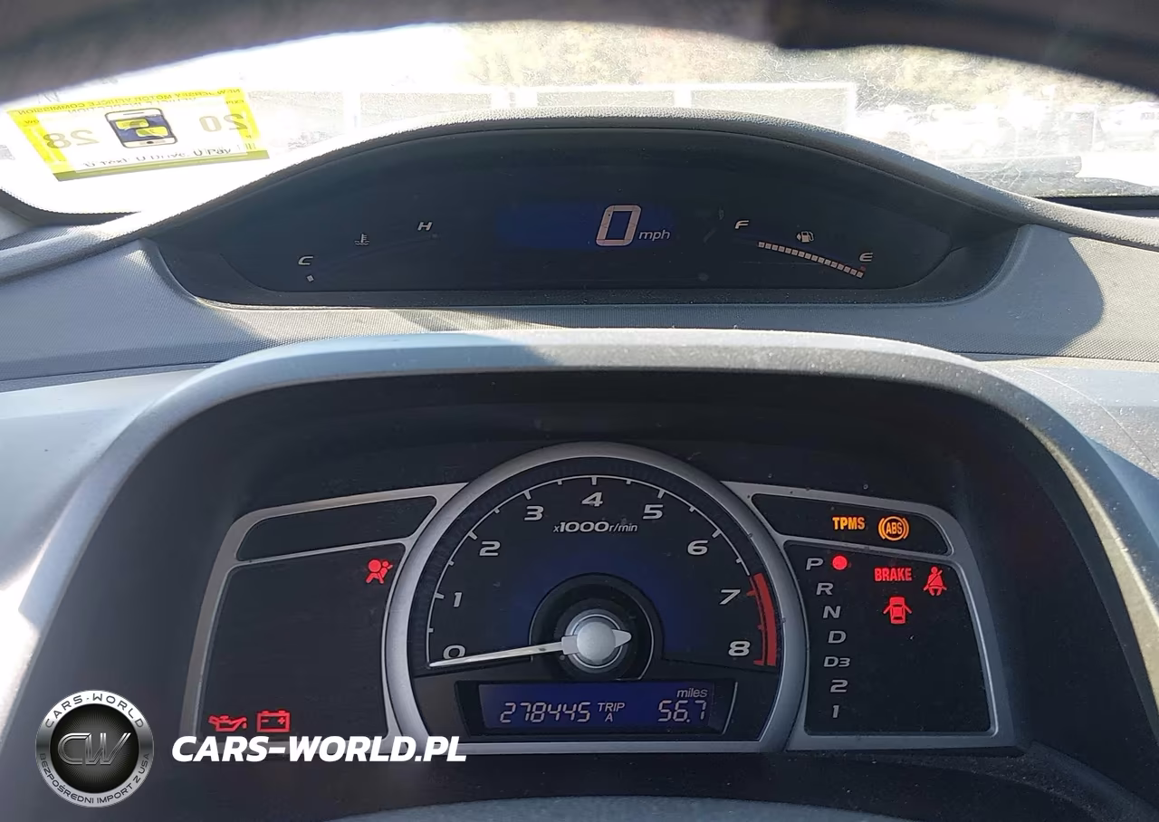2009 Honda Civic Lx VIN:2HGFG12669H508318 - 7