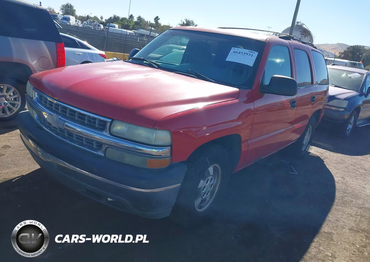 2002 Chevrolet Tahoe Ls VIN:1GNEC13VX2R321558 - 2