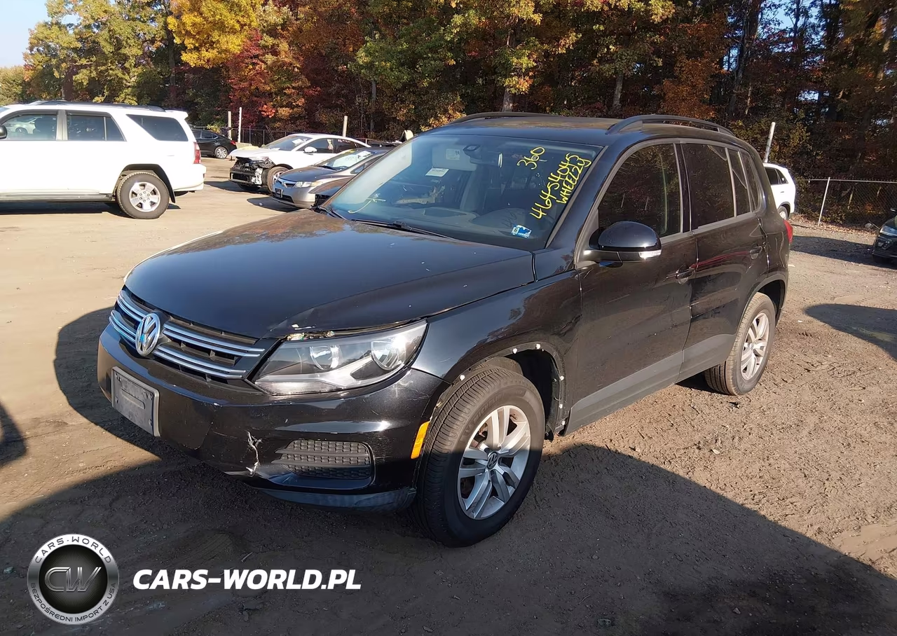 2016 Volkswagen Tiguan S VIN:WVGBV7AXXGW556107 - 2