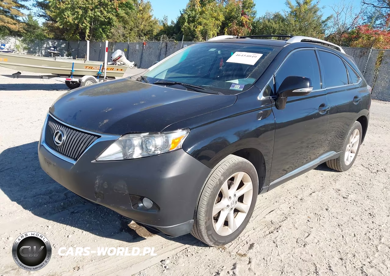 2012 Lexus Rx 350 VIN:2T2ZK1BAXCC071600 - 2