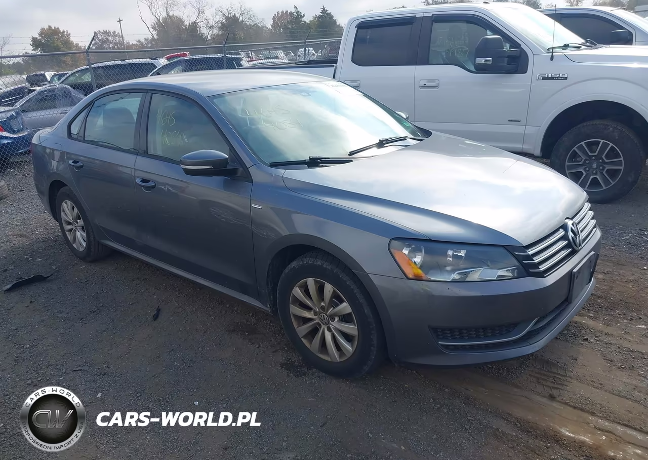 2014 Volkswagen Passat 1.8T Wolfsburg Edition VIN:1VWAT7A39EC104504 - 1