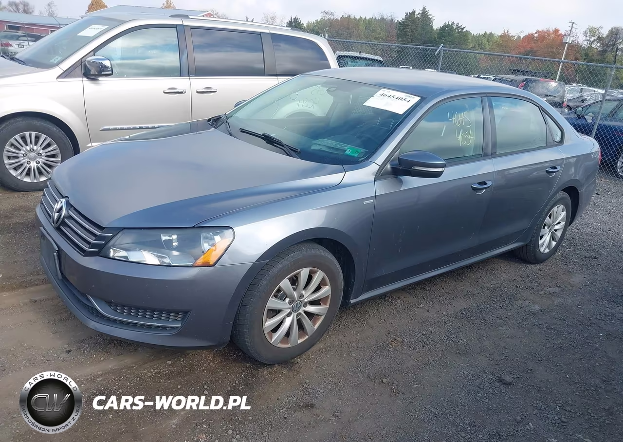 2014 Volkswagen Passat 1.8T Wolfsburg Edition VIN:1VWAT7A39EC104504 - 2