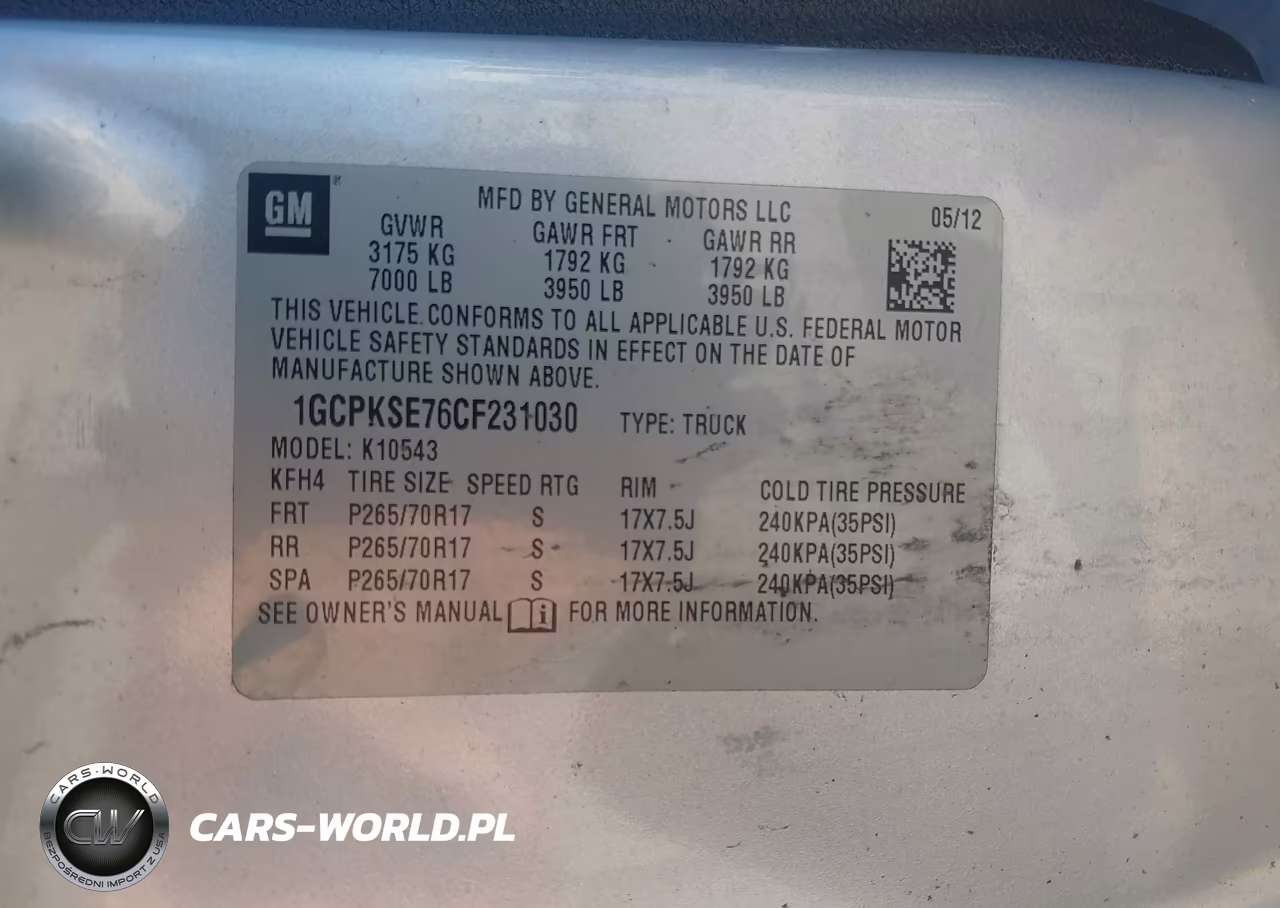 2012 Chevrolet Silverado 1500 Lt VIN:1GCPKSE76CF231030 - 9