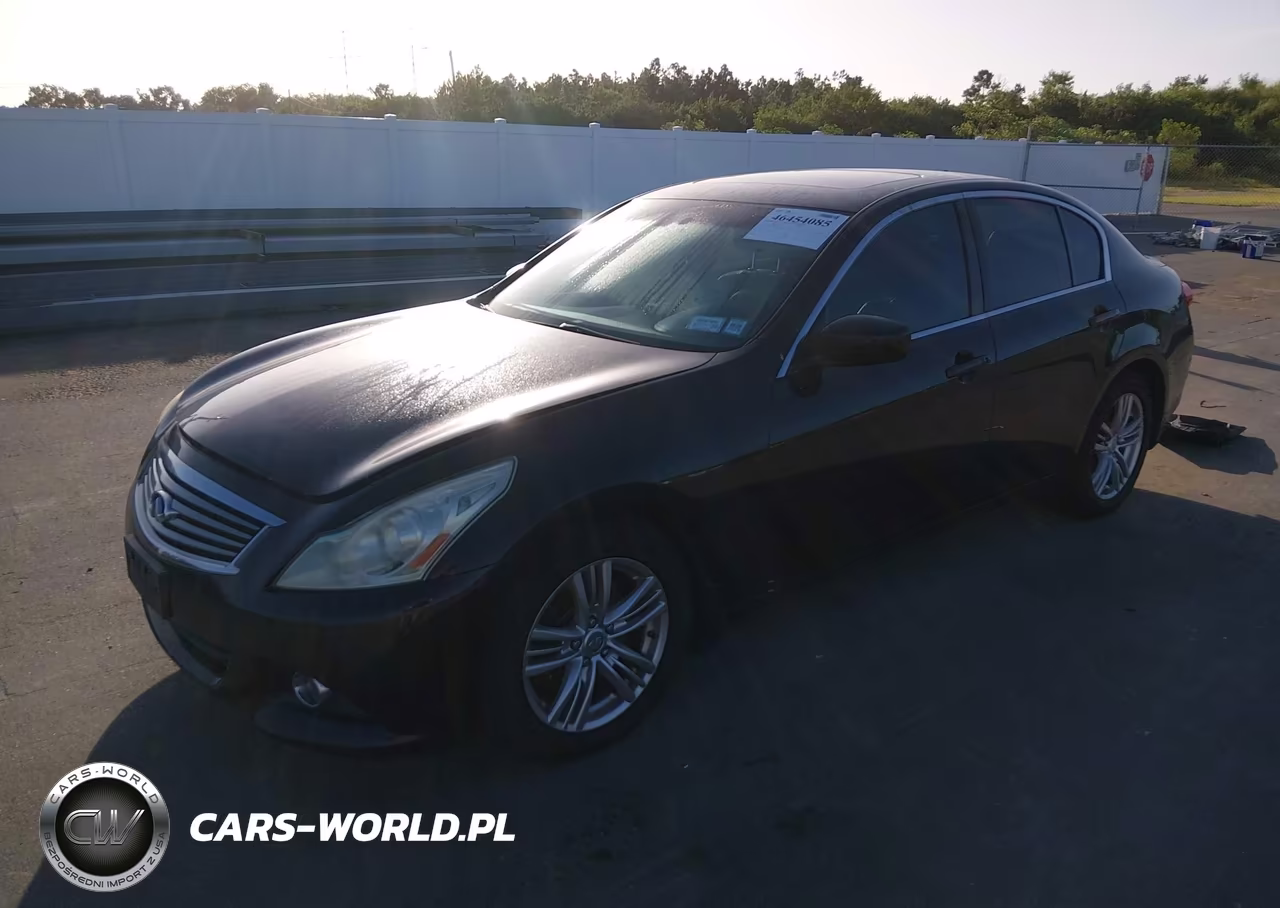 2013 Infiniti G37X VIN:JN1CV6AR1DM760471 - 2