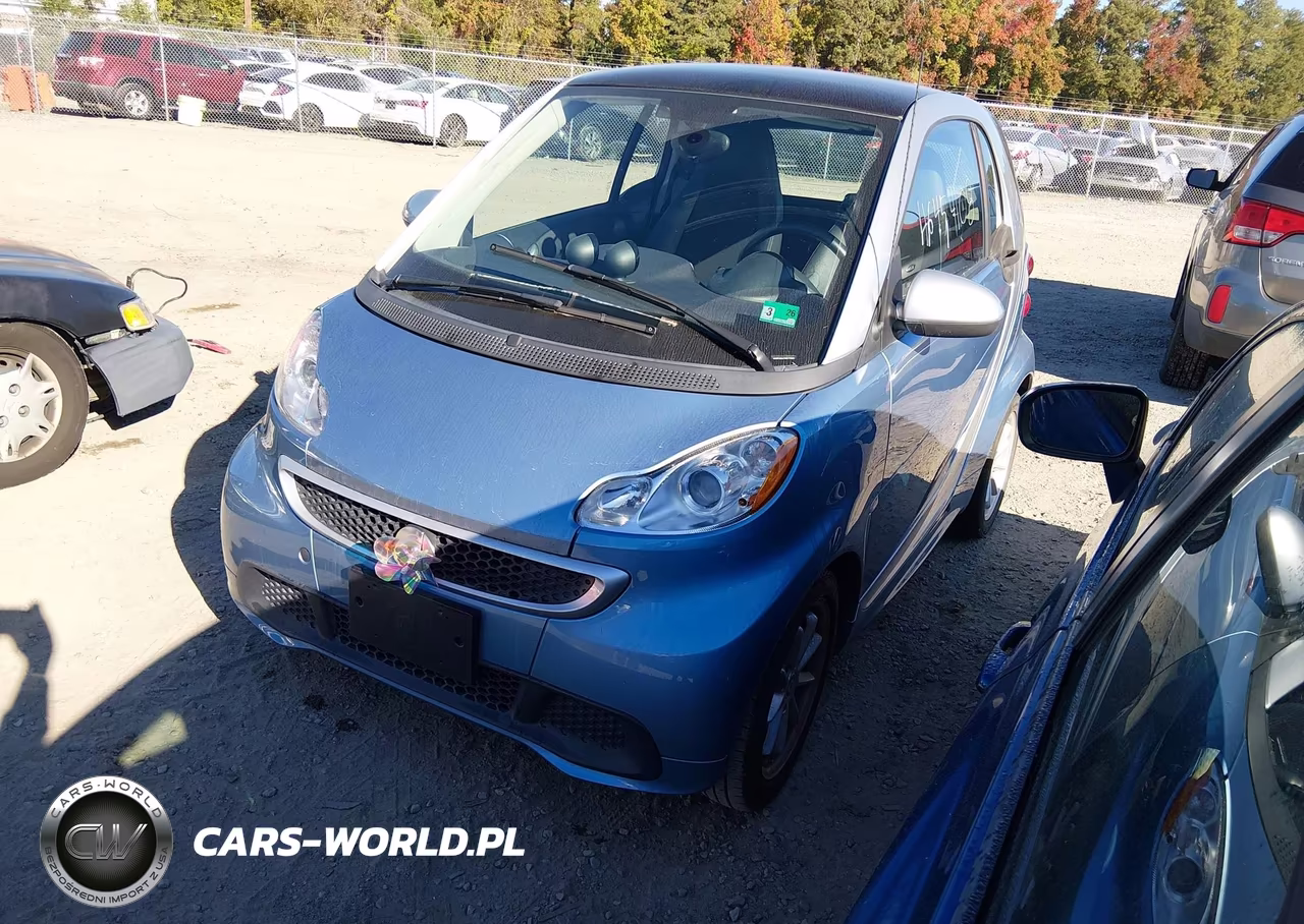 2014 Smart Fortwo Electric Drive Passion VIN:WMEEJ9AAXEK778091 - 2
