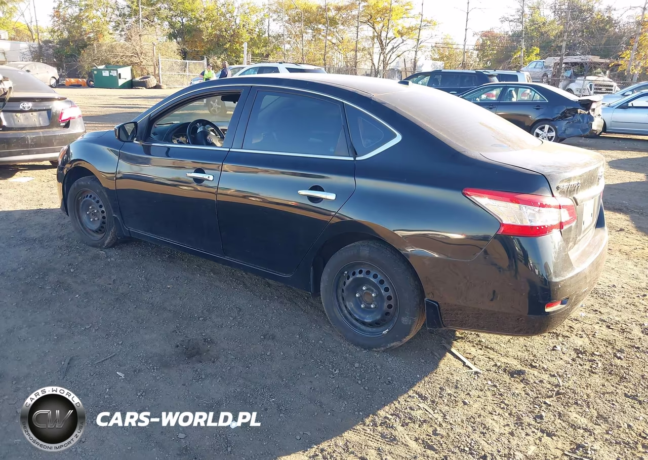 2015 Nissan Sentra Sv VIN:3N1AB7AP1FL688205 - 3