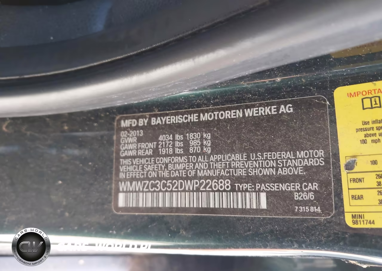 2013 Mini Countryman Cooper S VIN:WMWZC3C52DWP22688 - 9