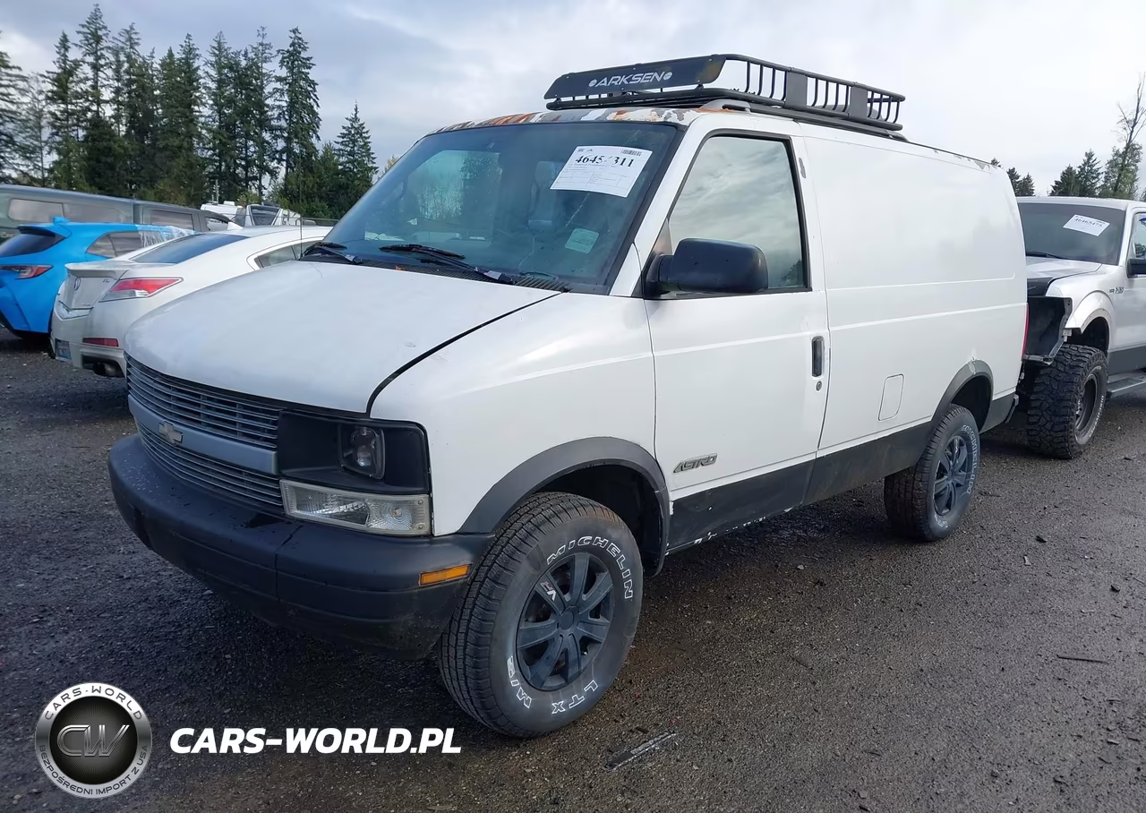 1995 Chevrolet Astro VIN:1GCDM19W0SB202072 - 2