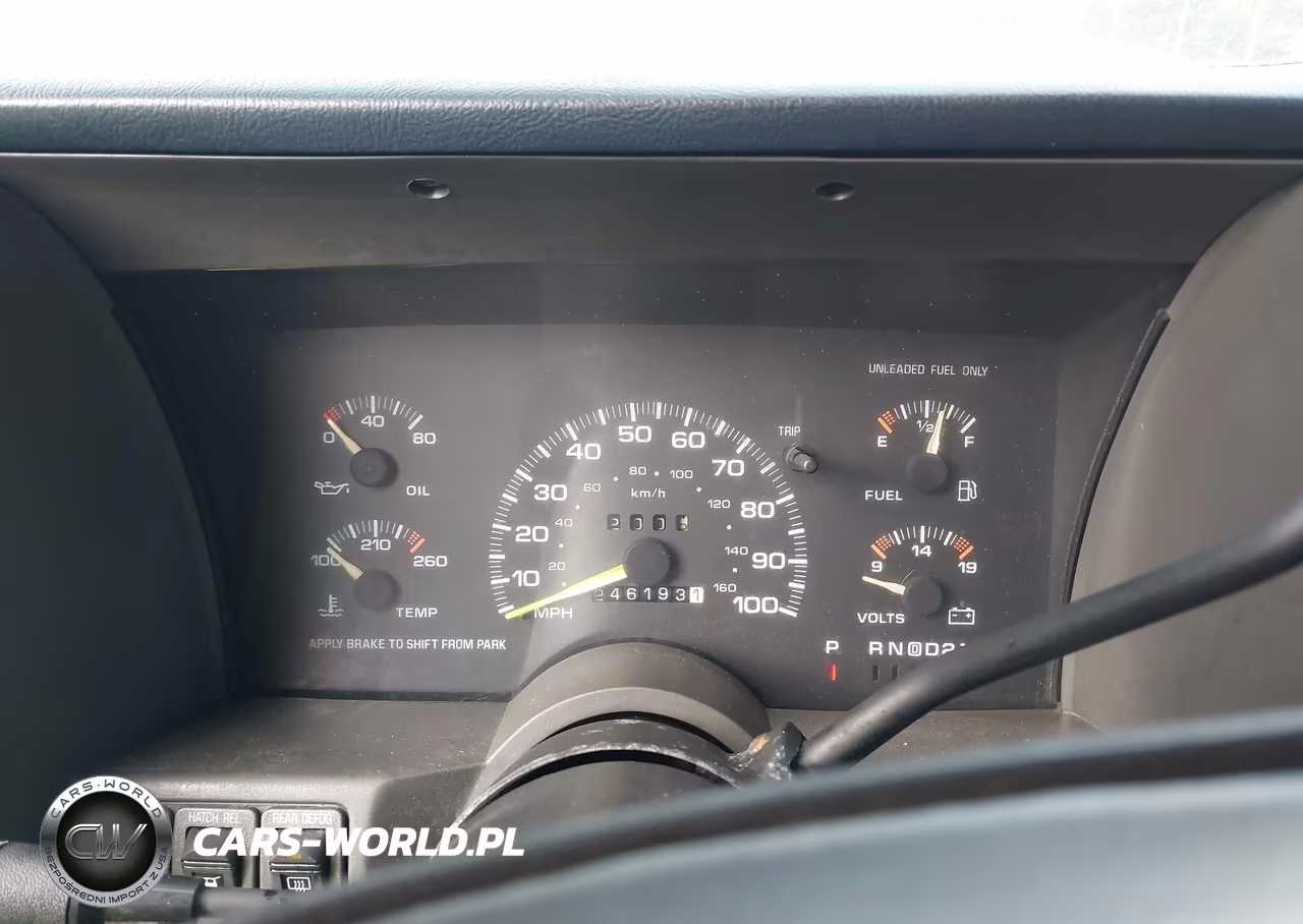 1995 Chevrolet Astro VIN:1GCDM19W0SB202072 - 7