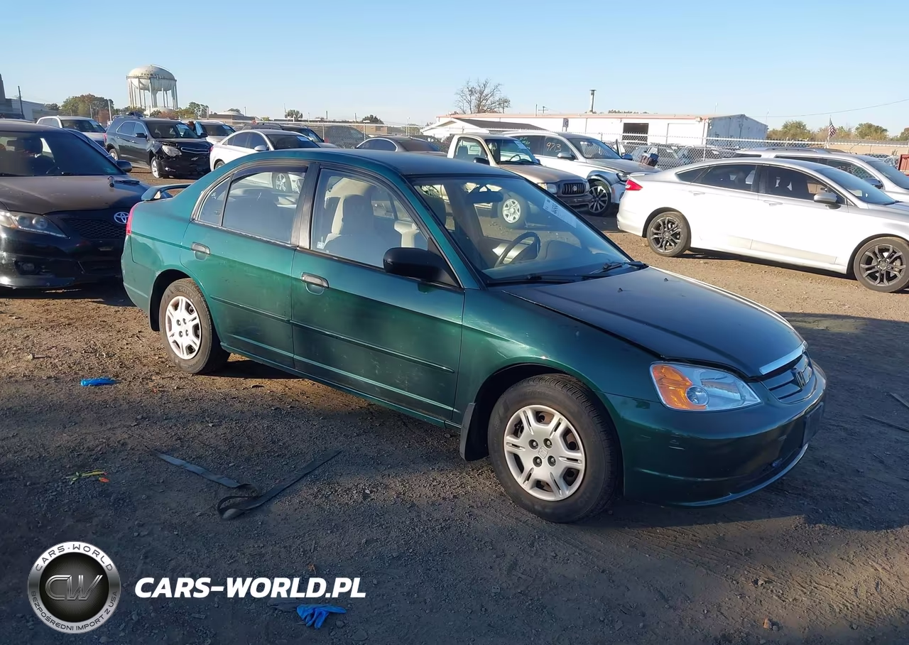 2001 Honda Civic Lx VIN:2HGES16501H530539 - 1