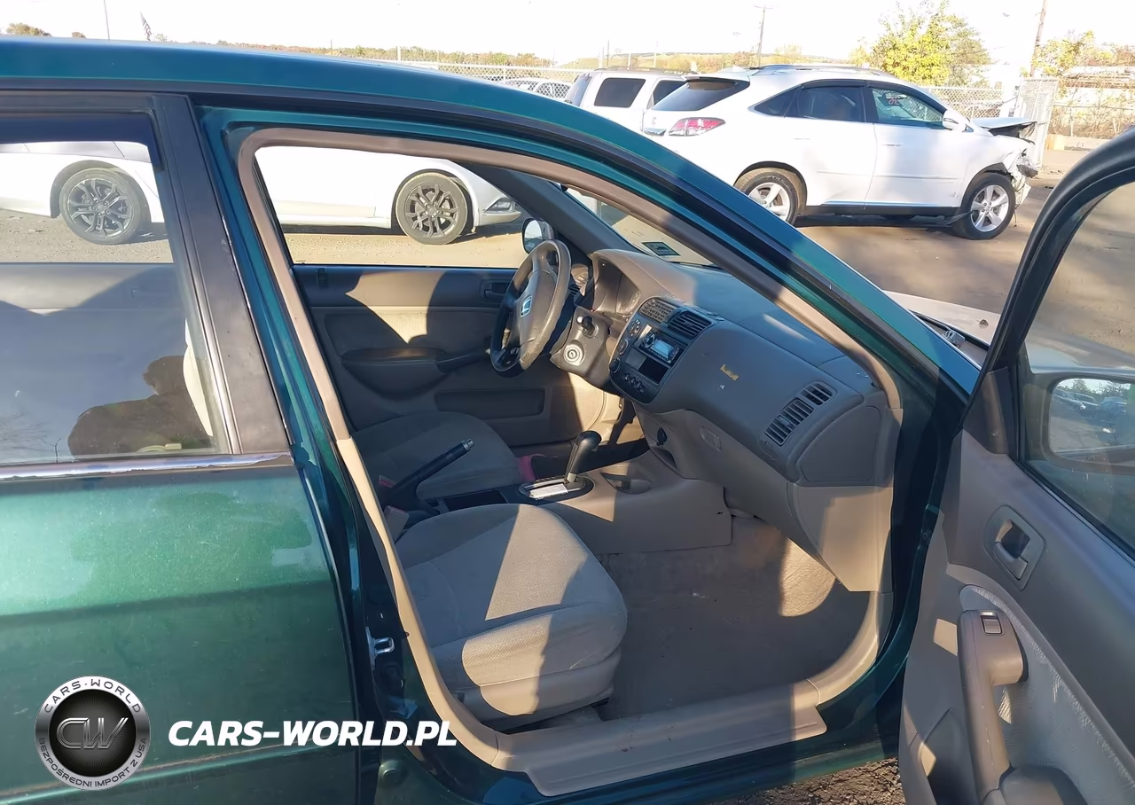 2001 Honda Civic Lx VIN:2HGES16501H530539 - 5