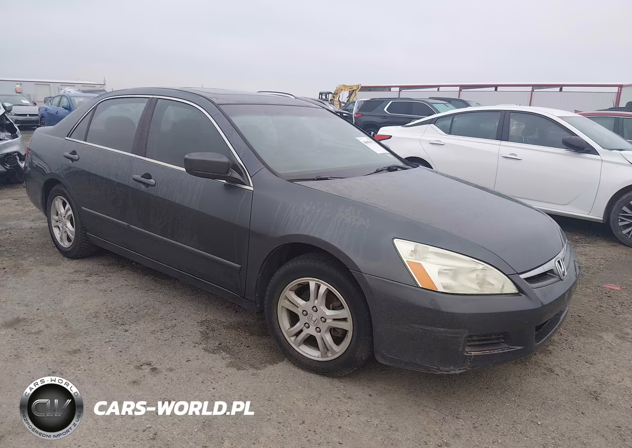 2007 Honda Accord 2.4 Ex VIN:1HGCM56737A045166 - 1