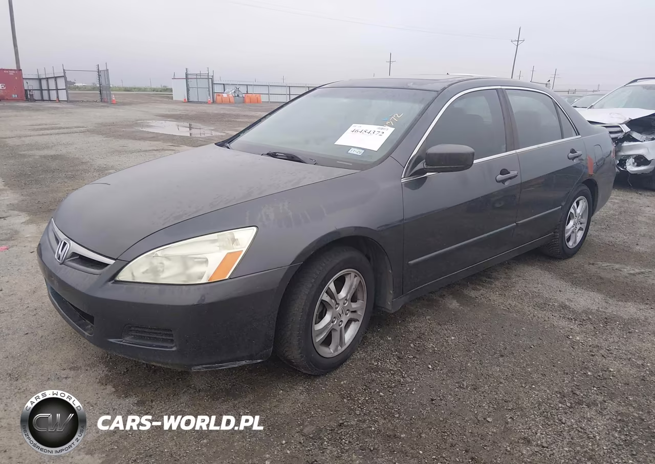 2007 Honda Accord 2.4 Ex VIN:1HGCM56737A045166 - 2