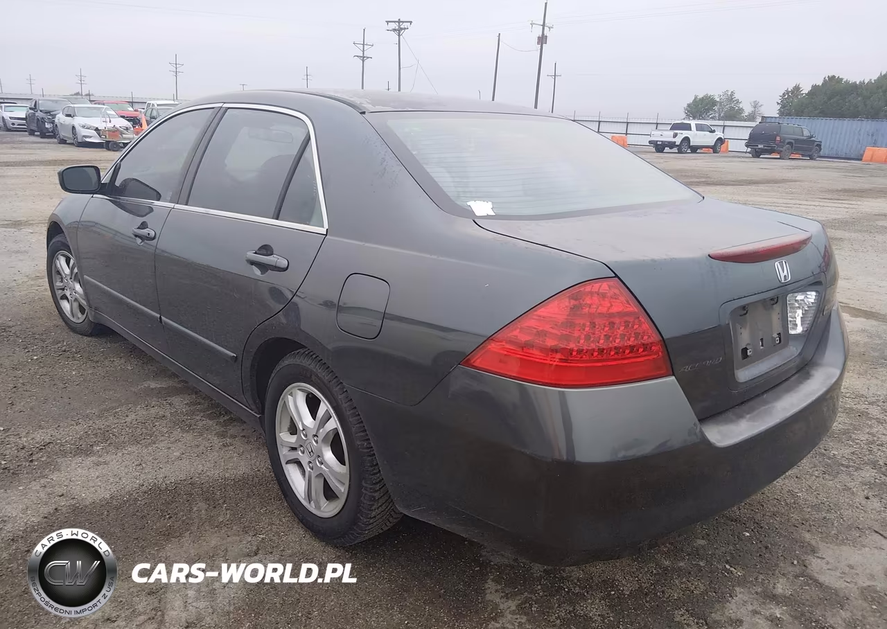 2007 Honda Accord 2.4 Ex VIN:1HGCM56737A045166 - 3