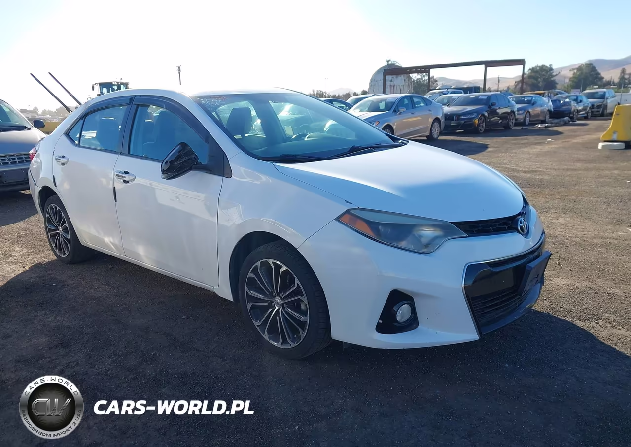 2016 Toyota Corolla S Plus