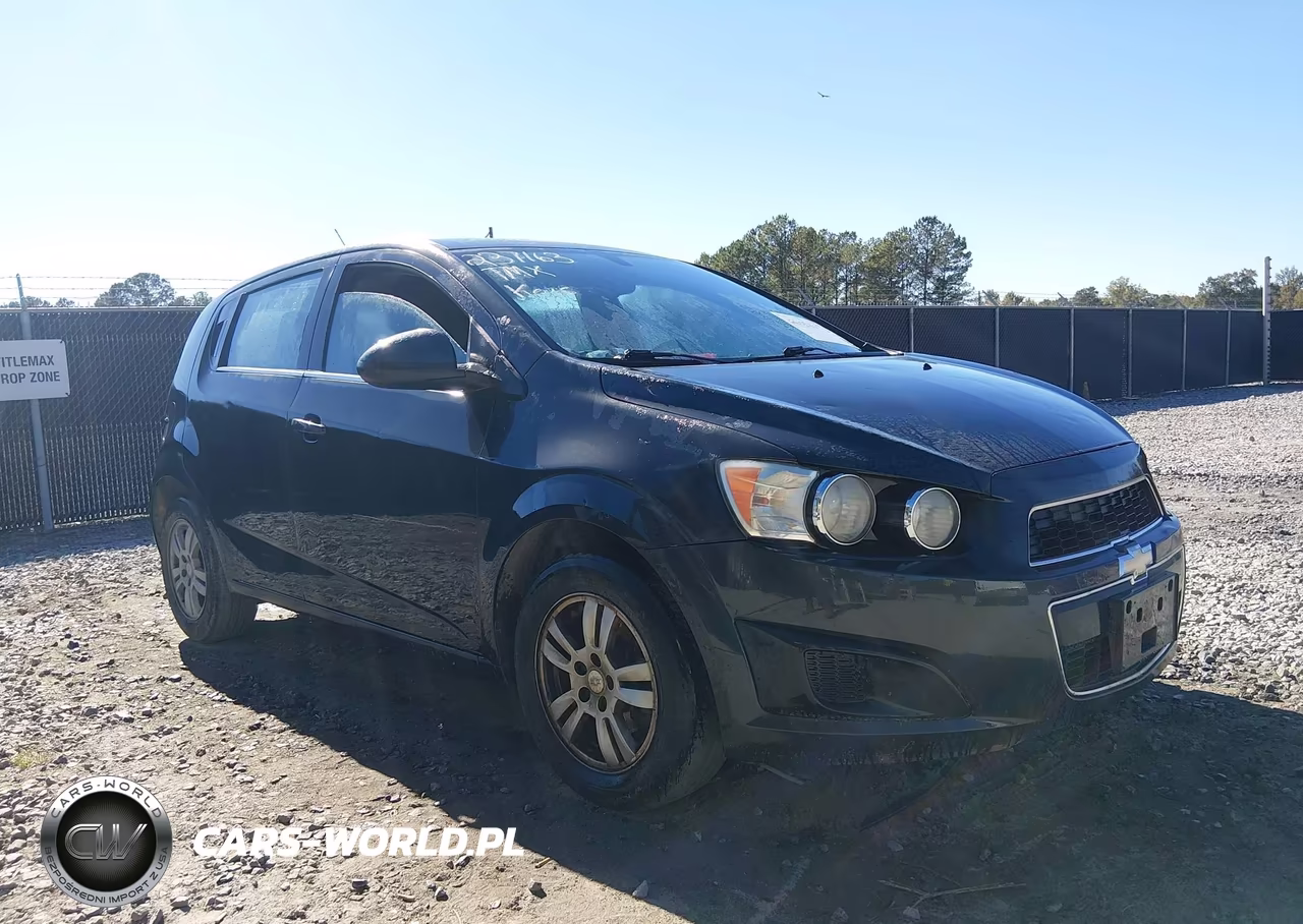 2014 Chevrolet Sonic Lt Manual