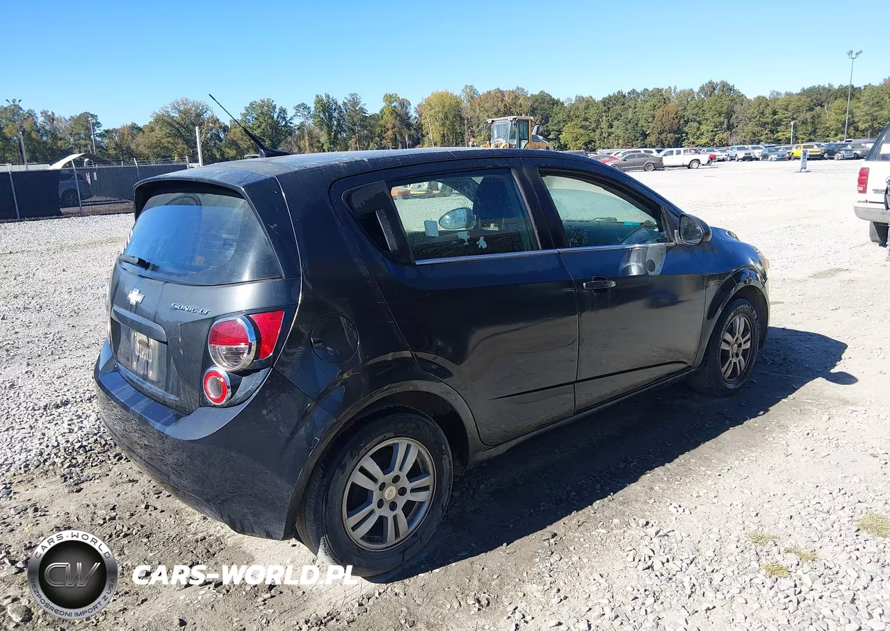 2014 Chevrolet Sonic Lt Manual VIN:1G1JD6SH6E4237163 - 4