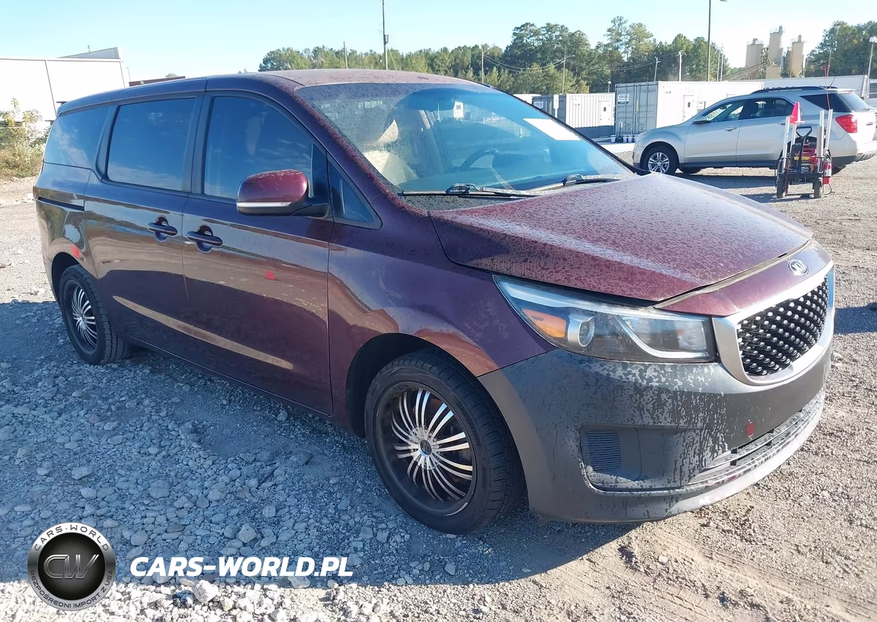 2017 Kia Sedona Lx VIN:KNDMB5C16H6228655 - 1