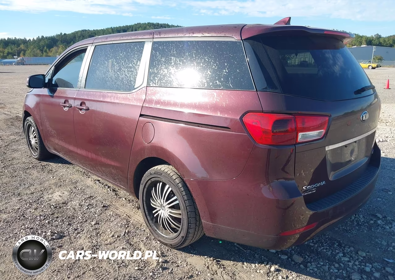 2017 Kia Sedona Lx VIN:KNDMB5C16H6228655 - 3