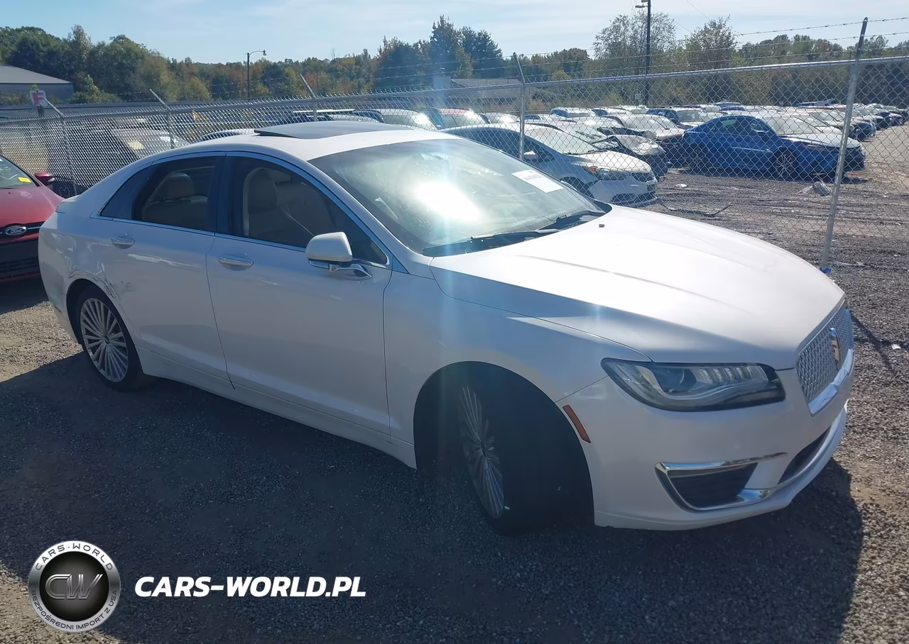 2017 Lincoln Mkz Reserve VIN:3LN6L5E99HR624621 - 1