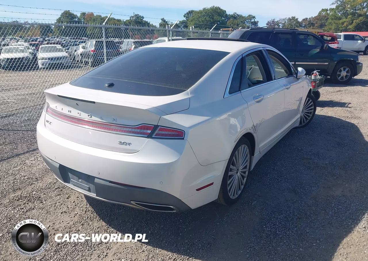 2017 Lincoln Mkz Reserve VIN:3LN6L5E99HR624621 - 4