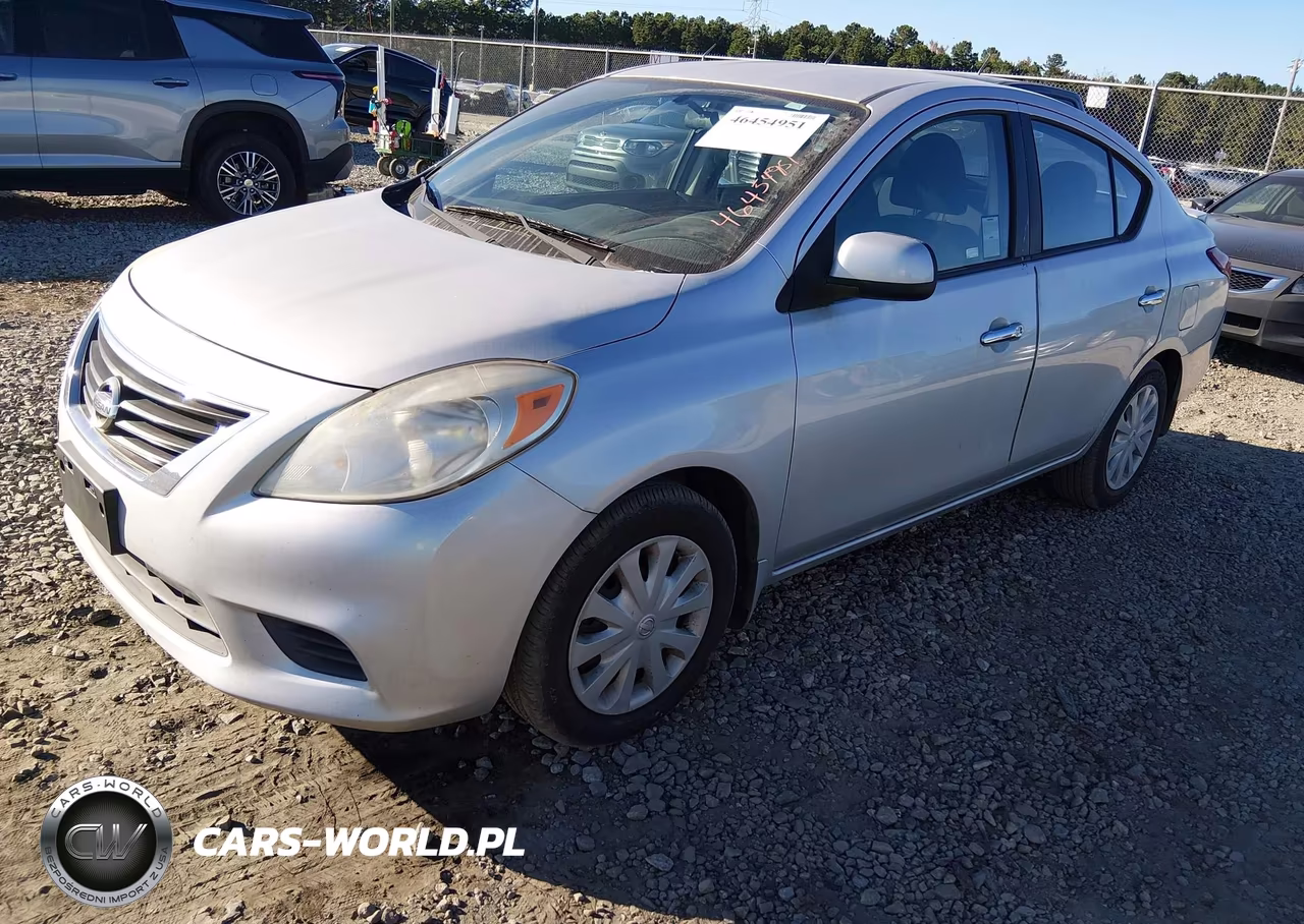 2013 Nissan Versa 1.6 Sv VIN:3N1CN7AP8DL875566 - 2