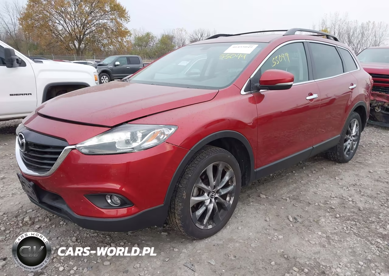 2015 Mazda Cx-9 Grand Touring VIN:JM3TB3DA4F0454117 - 2