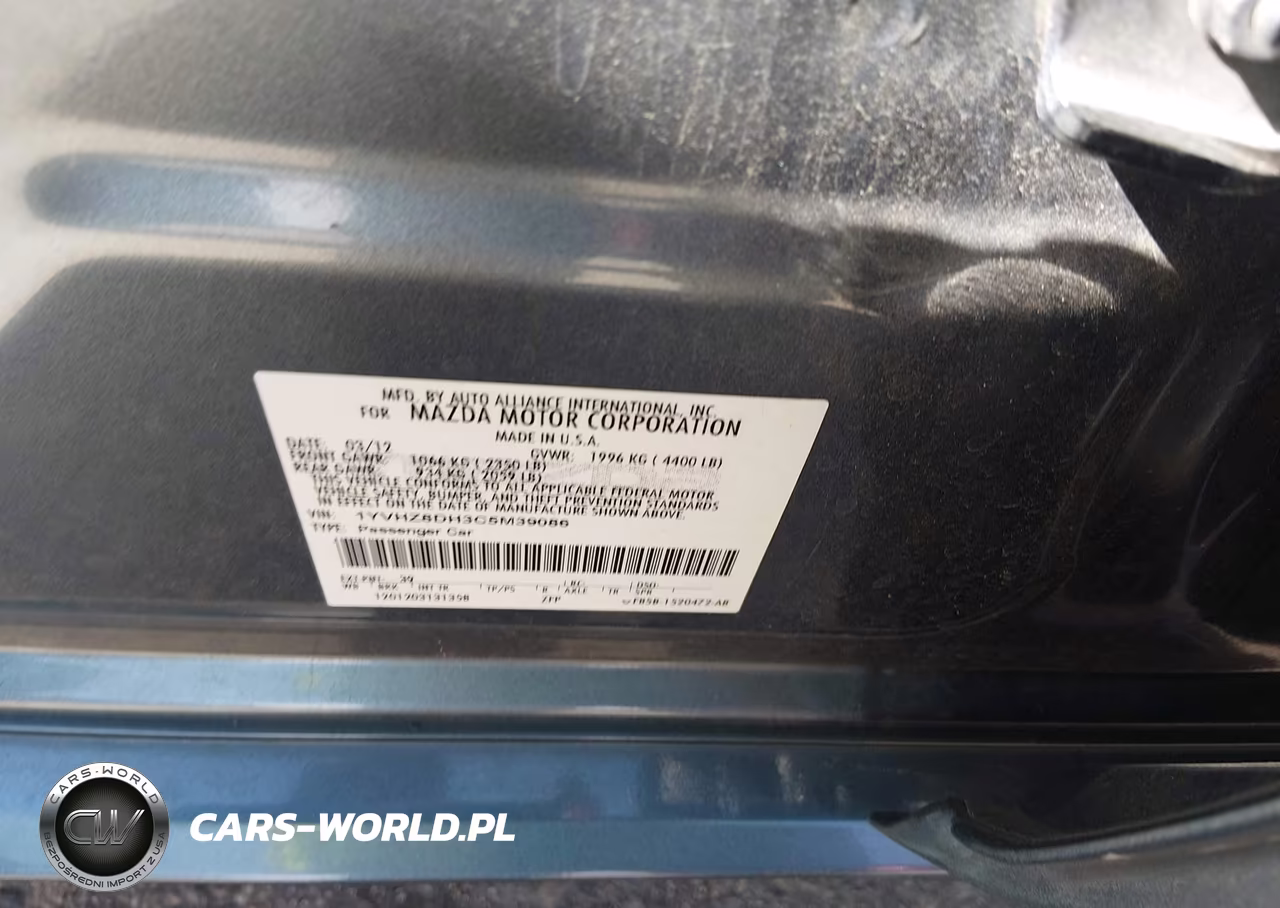 2012 Mazda Mazda6 I Touring VIN:1YVHZ8DH3C5M39086 - 9
