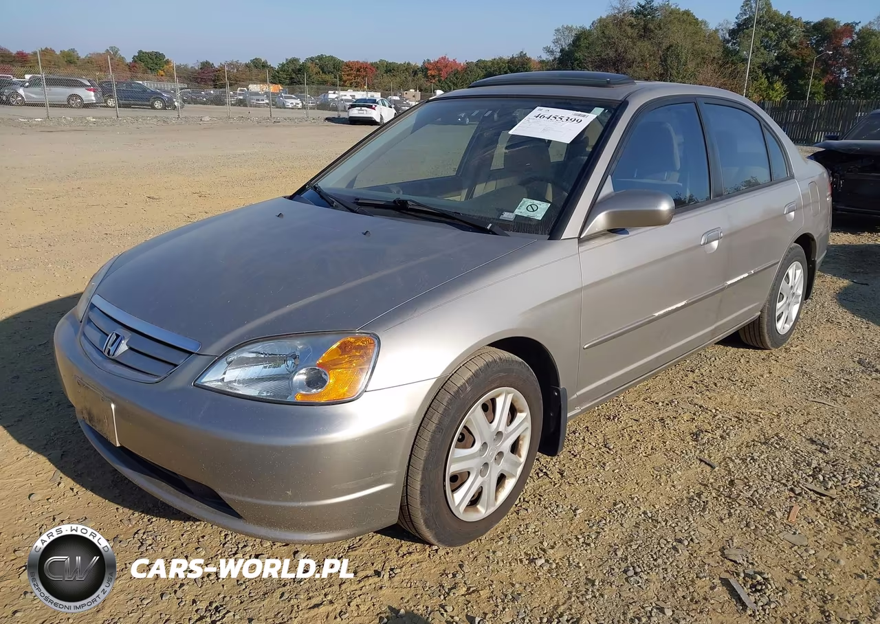 2003 Honda Civic Ex VIN:2HGES26713H570381 - 2