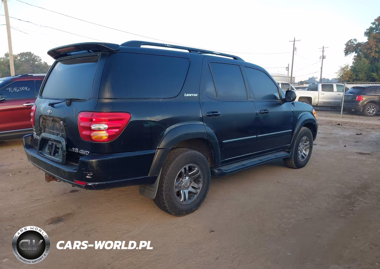 2003 Toyota Sequoia Limited V8 VIN:5TDBT48A03S144847 - 4