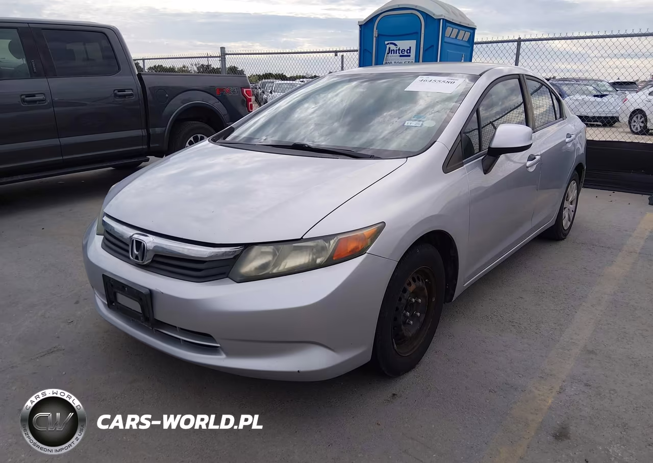 2012 Honda Civic Lx VIN:2HGFB2E56CH513713 - 2