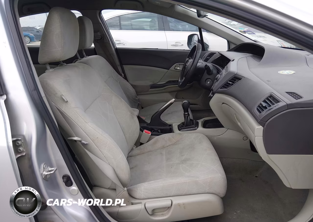 2012 Honda Civic Lx VIN:2HGFB2E56CH513713 - 5