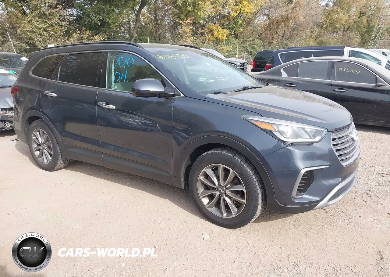 2017 Hyundai Santa Fe Se VIN:KM8SM4HF1HU181154 - 1