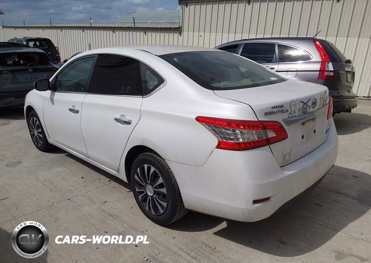 2014 Nissan Sentra S VIN:3N1AB7AP7EL681323 - 3