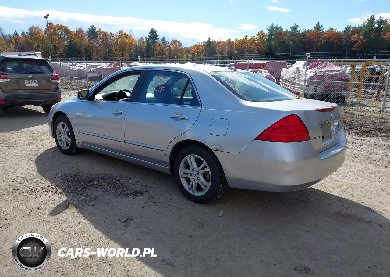2007 Honda Accord 2.4 Ex VIN:1HGCM56877A104115 - 3