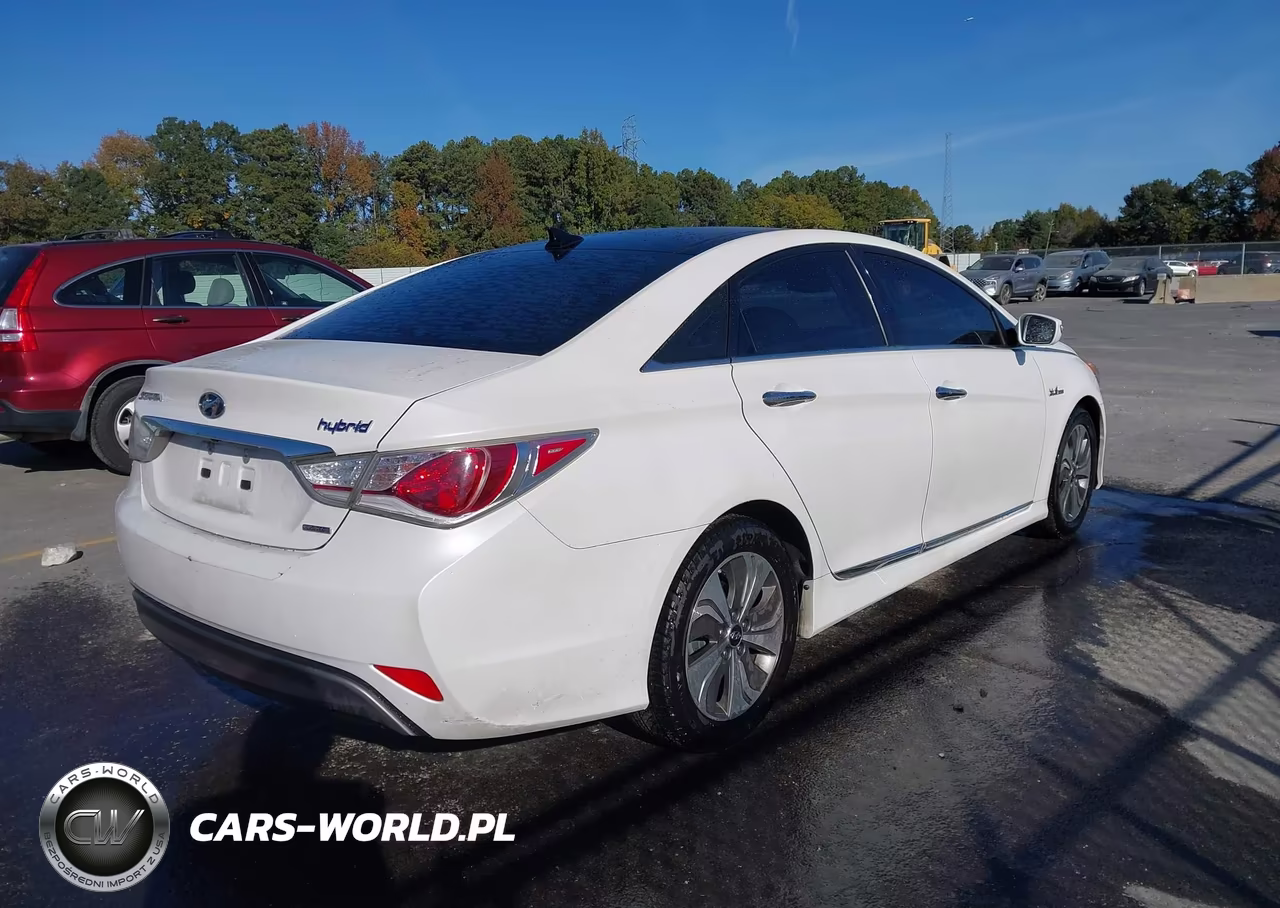 2015 Hyundai Sonata Hybrid Limited VIN:KMHEC4A47FA120415 - 4