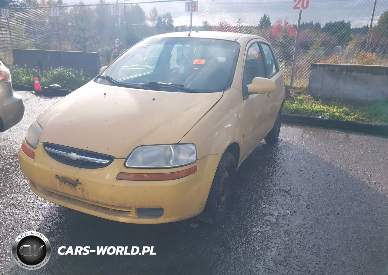 2007 Chevrolet Aveo 5 Special Value VIN:KL1TD66697B735288 - 2