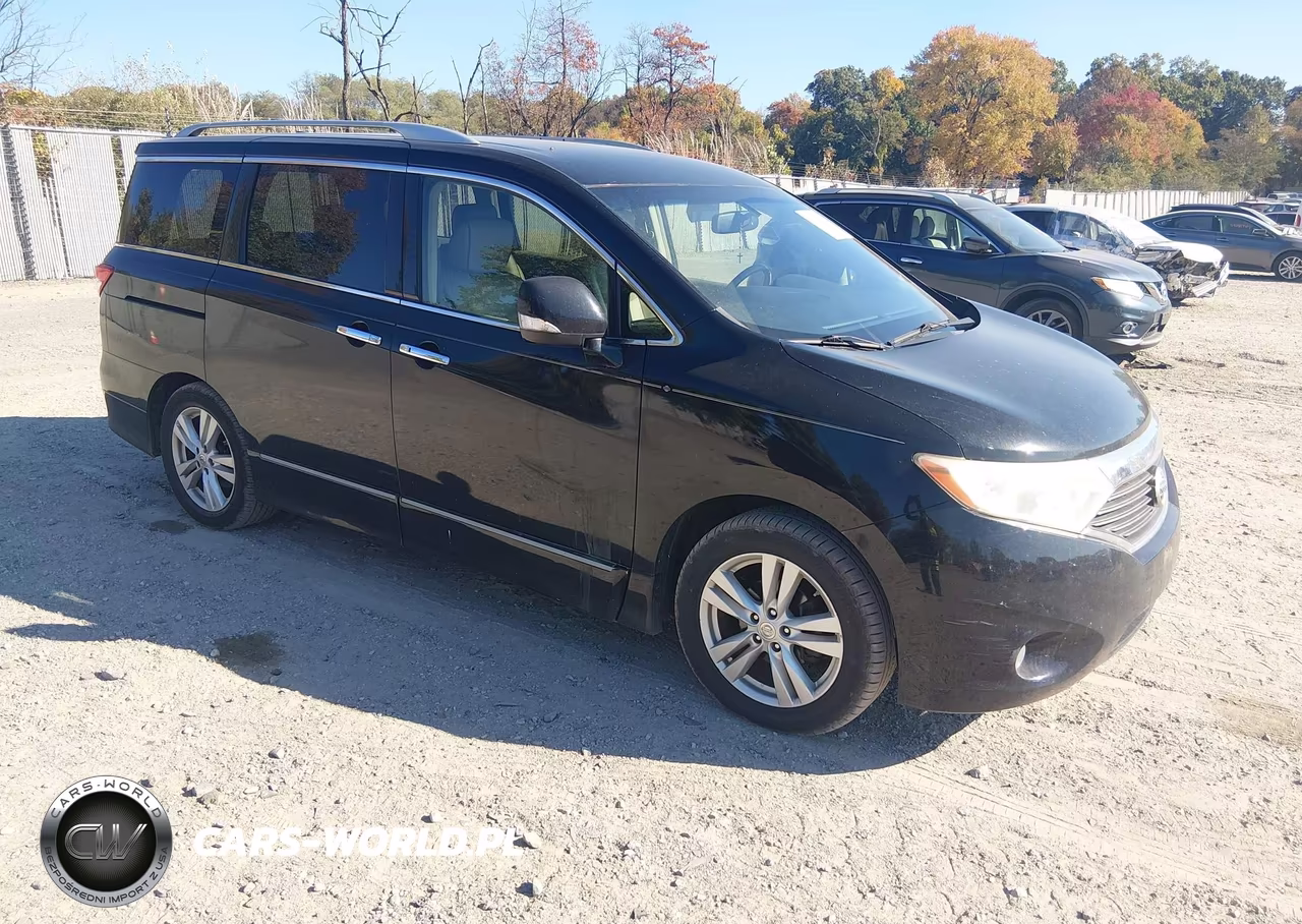 2015 Nissan Quest Sl VIN:JN8AE2KP7F9122326 - 1